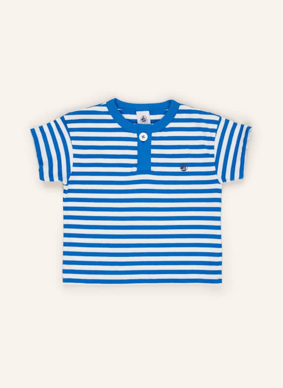 PETIT BATEAU Tričko MODRÁ/ BÍLÁ