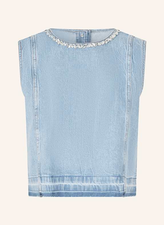 BAUM UND PFERDGARTEN Jeanstop MEDINE mit Schmucksteinen HELLBLAU