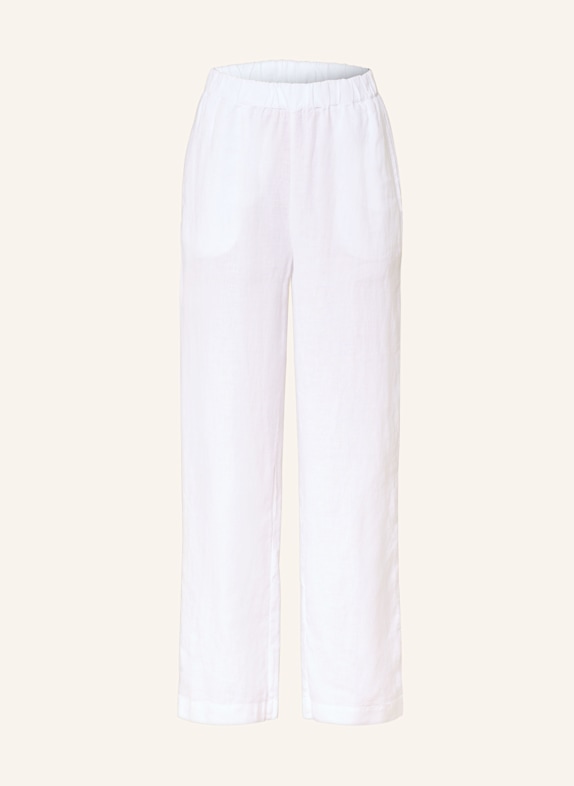 MAERZ MUENCHEN Leinenhose WEISS