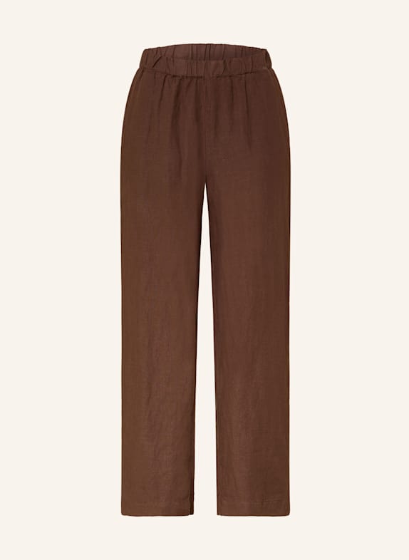 MAERZ MUENCHEN Leinenhose BRAUN