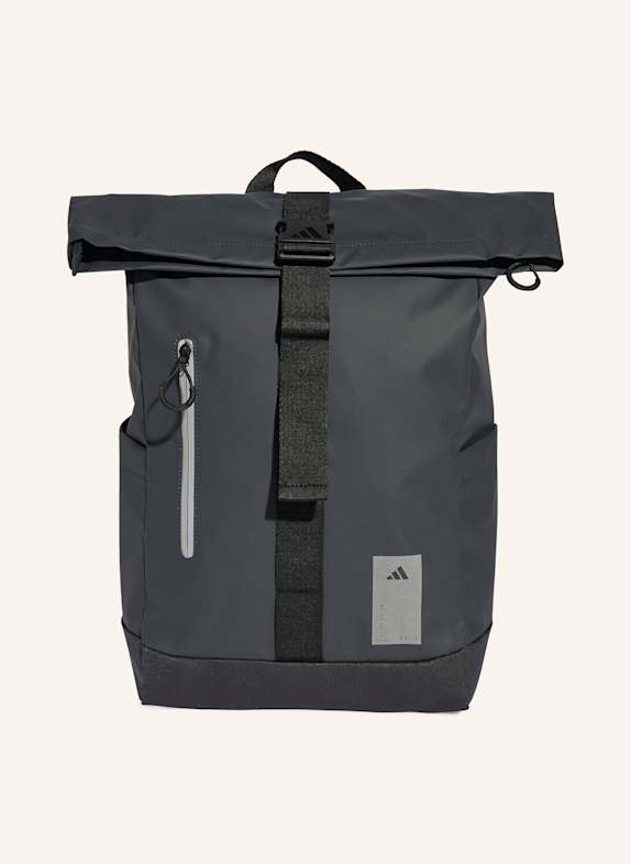 adidas Rucksack ADIDAS HYBRID BACKPACK 26,5 l mit Laptop-Fach DUNKELGRAU/ SCHWARZ/ WEISS