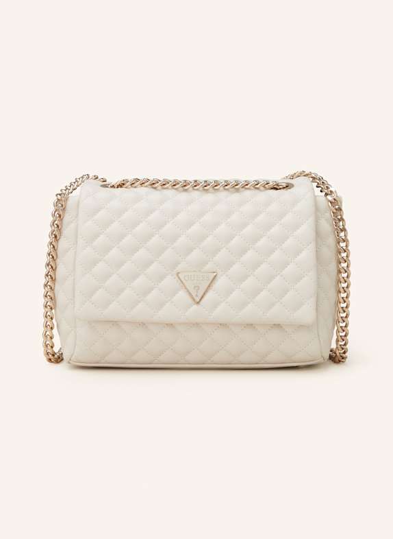 GUESS Umhängetasche EVERLEE CREME