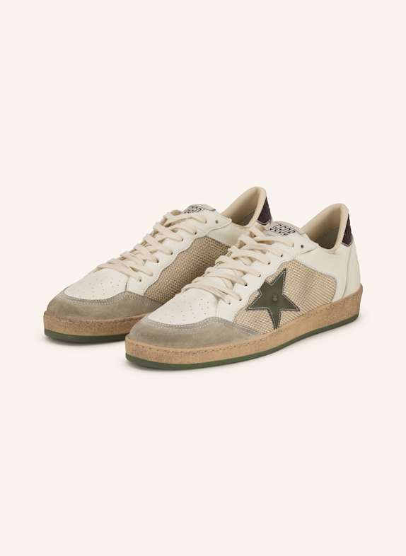 GOLDEN GOOSE Sneaker BALL STAR BEIGE/ ECRU/ GRAU