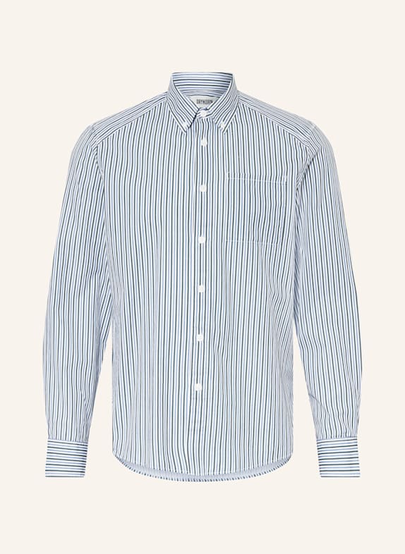 DRYKORN Hemd LIET Comfort Fit DUNKELGRÜN/ BLAUGRAU