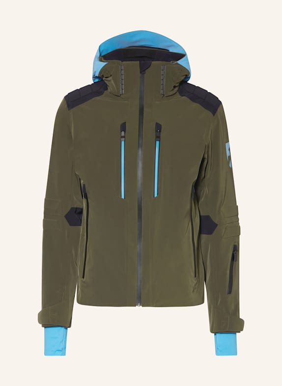 toni sailer Kurtka narciarska EVAN CIEMNOZIELONY