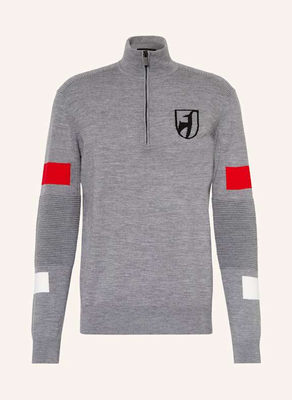 toni sailer Midlayer HUBERT GRAU/ ROT