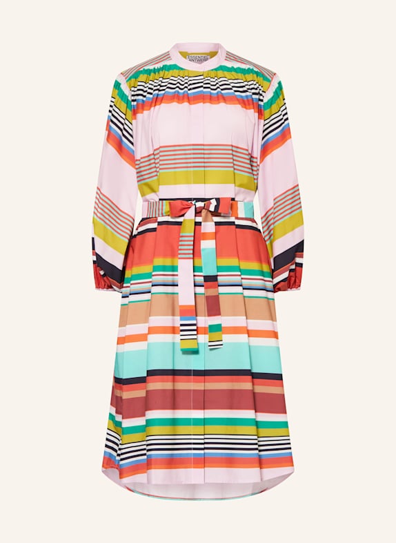 ESSENTIEL ANTWERP Kleid HOKLAHOMA mit 3/4-Arm HELLROSA/ TÜRKIS/ HELLROT