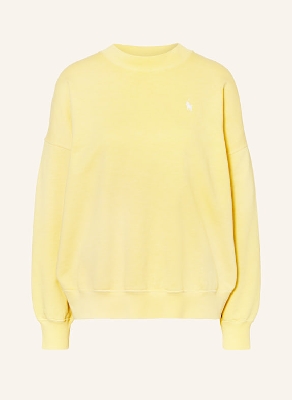 POLO RALPH LAUREN Sweatshirt GELB/ WEISS