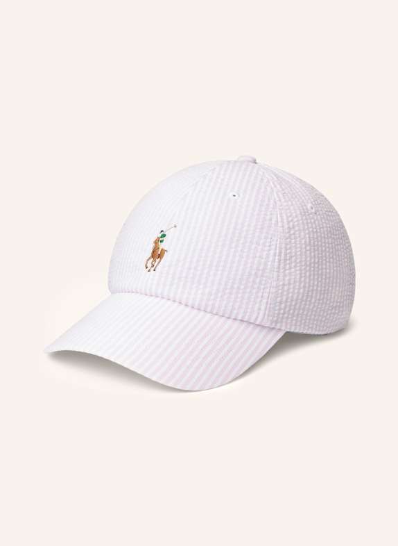 POLO RALPH LAUREN Cap ROSA/ WEISS
