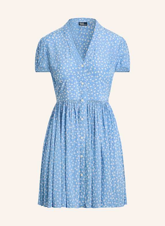 POLO RALPH LAUREN Kleid HELLBLAU/ WEISS