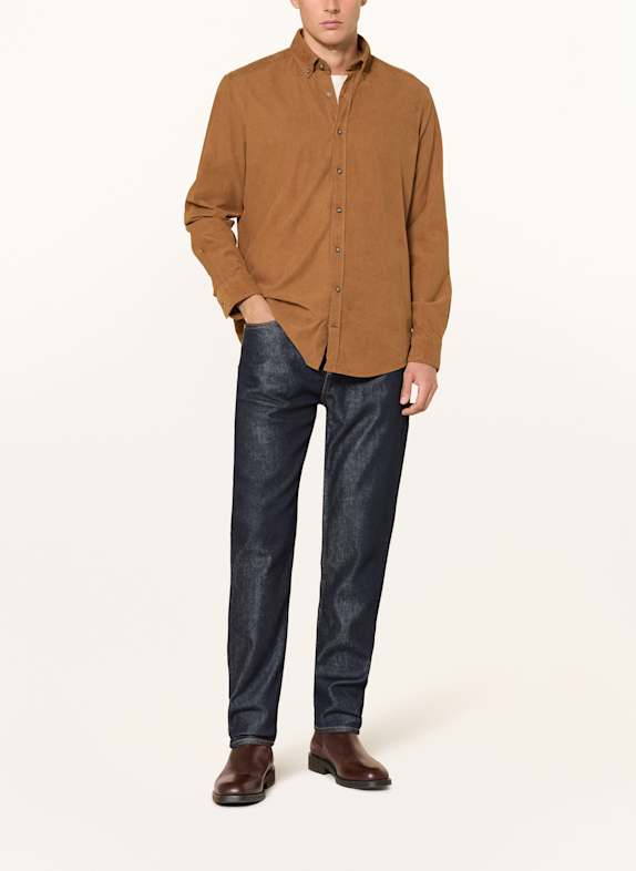 STROKESMAN'S Cordhemd Regular Fit BRUIN