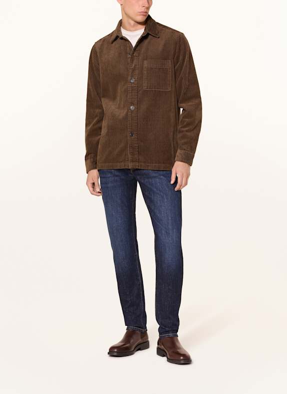 STROKESMAN'S Cordhemd Regular Fit BRUIN
