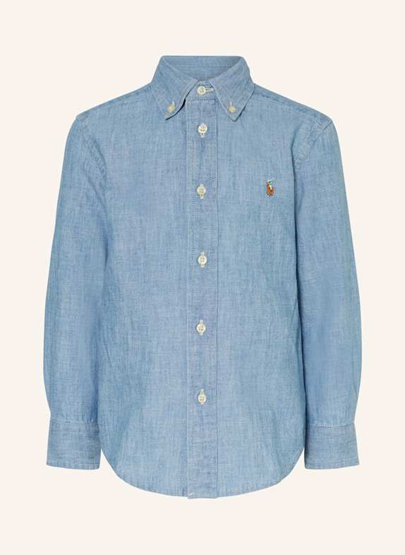 POLO RALPH LAUREN Koszula w stylu jeansowym JASNONIEBIESKI