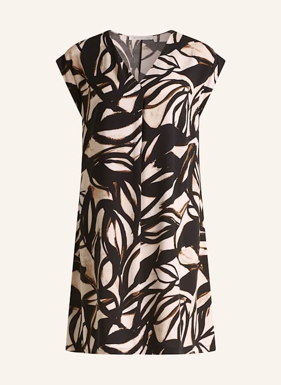 BETTY&CO Kleid SCHWARZ/ BEIGE/ CREME