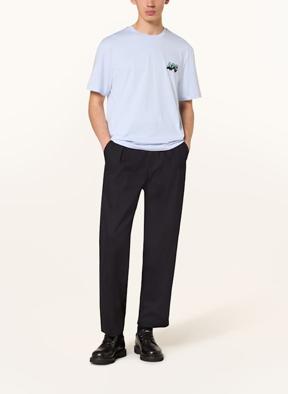 A.P.C. T-shirt LICHTBLAUW