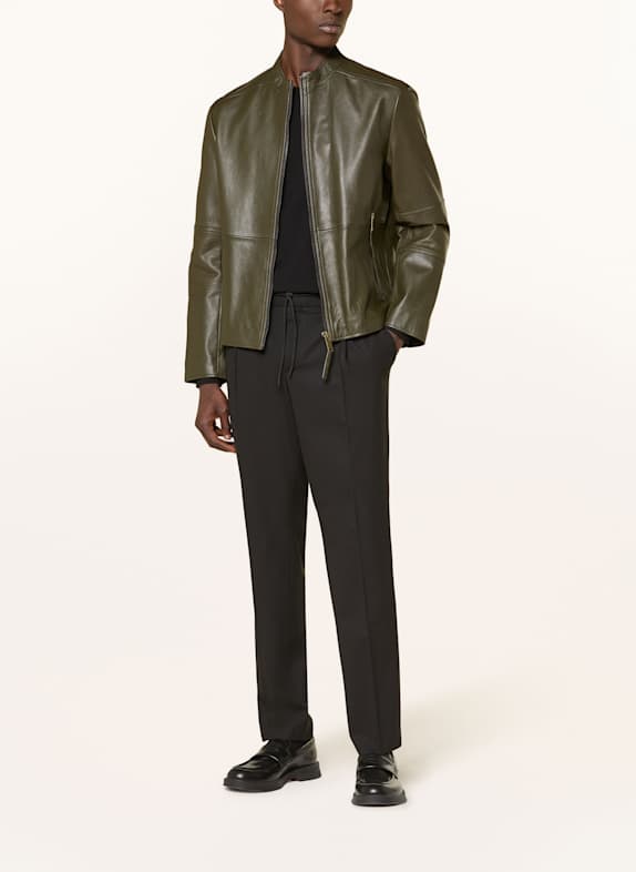 HUGO Chino GETLIN Slim Fit SVART