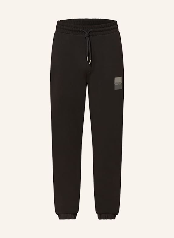 HUGO Pantalon de survêtement DUSPLITAN NOIR
