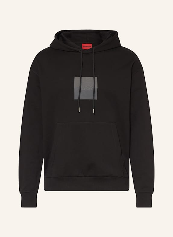 HUGO Hoodie DUSPLITER BLACK