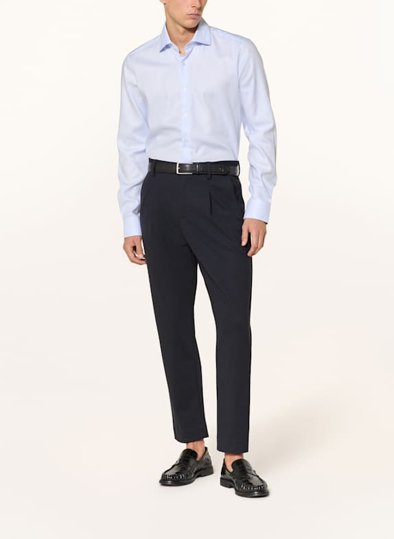 PAUL Skjorte Shaped Fit LYSEBLÅ