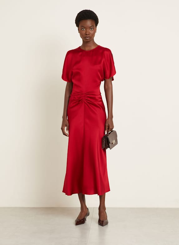 VICTORIA BECKHAM Cocktail dress DARK RED
