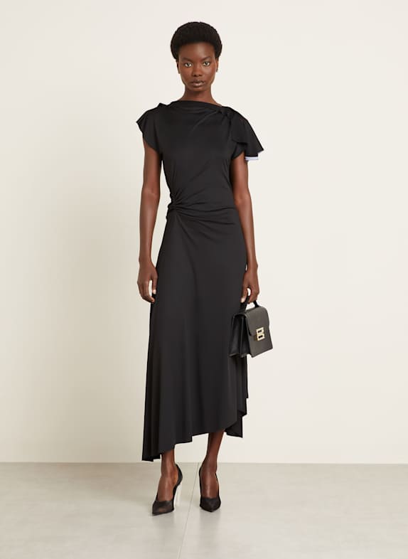 VICTORIA BECKHAM Abendkleid aus Jersey SCHWARZ