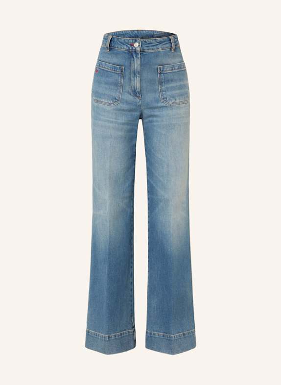 VICTORIA BECKHAM Bootcut Jeans ALINA 7667 WASHED BLUE