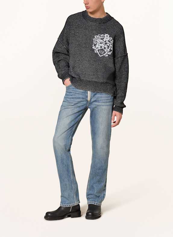 COLE BUXTON Trui DENIM ZWART