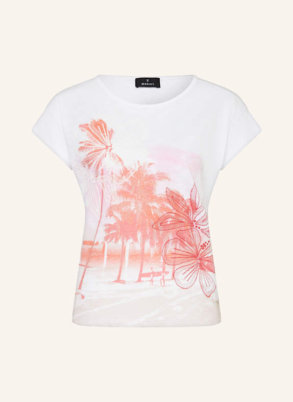 monari T-Shirt WEISS/ PINK/ ORANGE