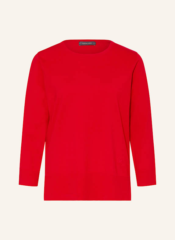 ELENA MIRO Pullover mit 3/4-Arm ROT