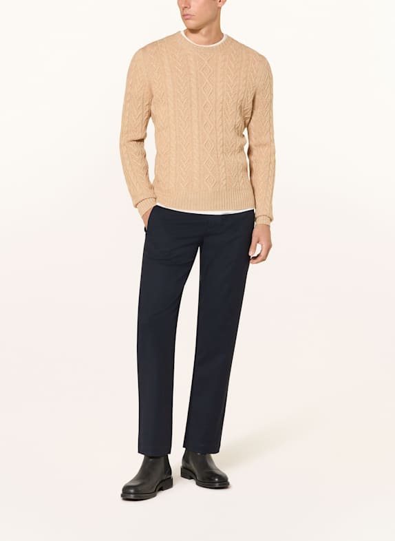STROKESMAN'S Chino Comfort Fit ALBASTRU ÎNCHIS