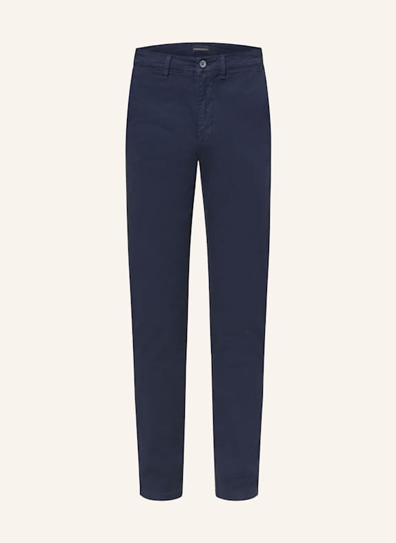 STROKESMAN'S Chino Slim Fit DUNKELBLAU