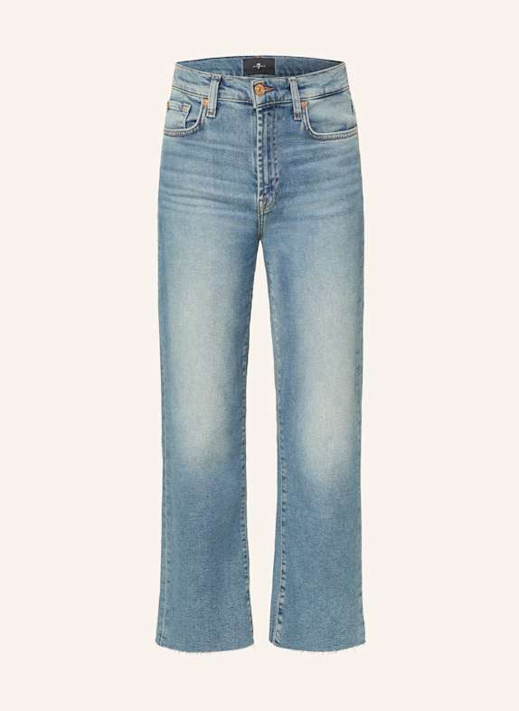 7 for all mankind Jeansy 7/8 CROPPED ALEXA SEA Sea Level