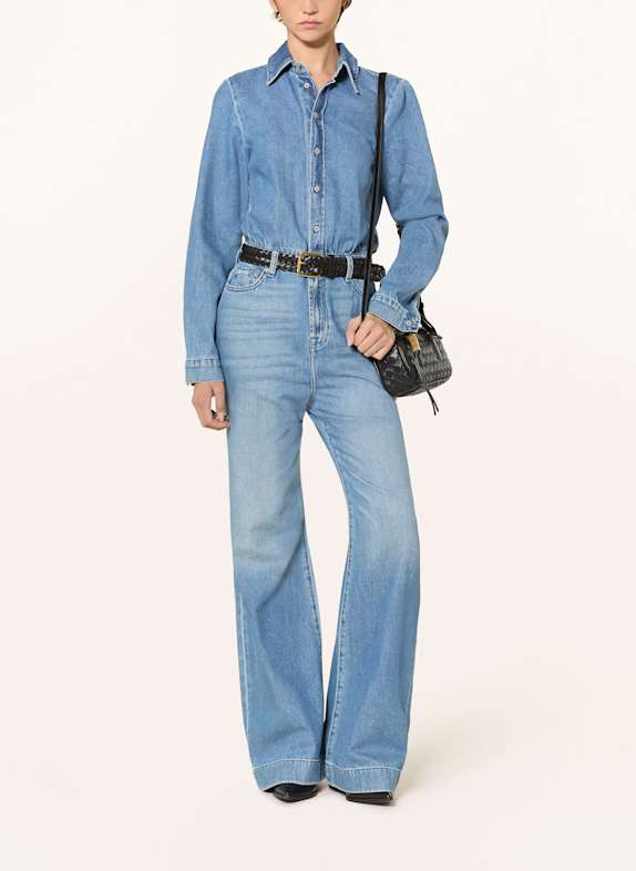 7 for all mankind Jeans-Jumpsuit HILO BLAU