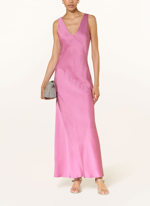 Max Mara STUDIO Satinkleid PILLY PINK