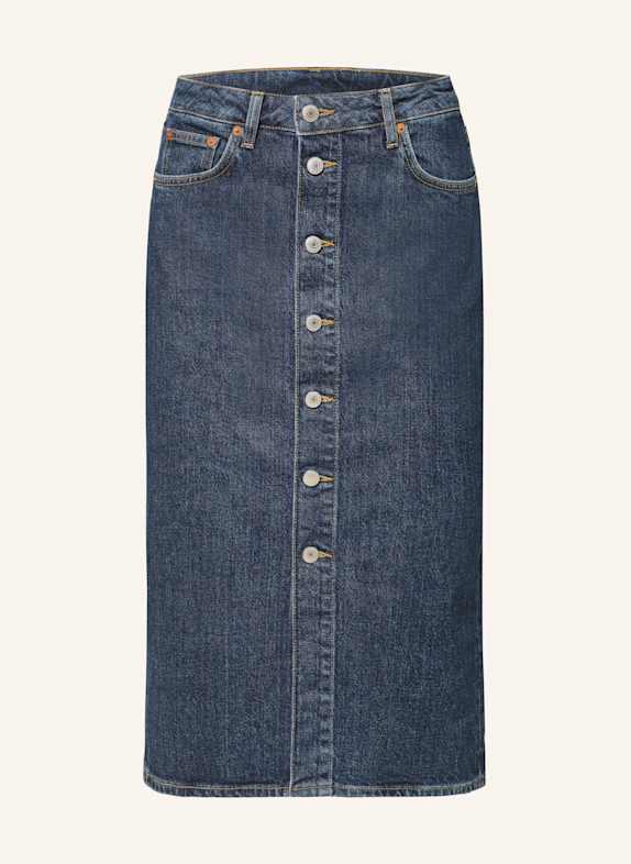 GANT Jeansrock 961 Dark Blue Worn In