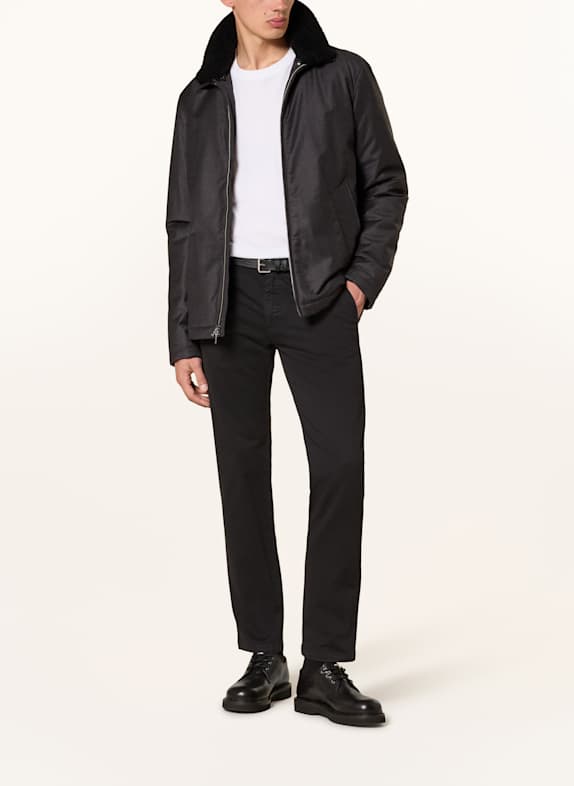 PAUL Chino slim fit ZWART