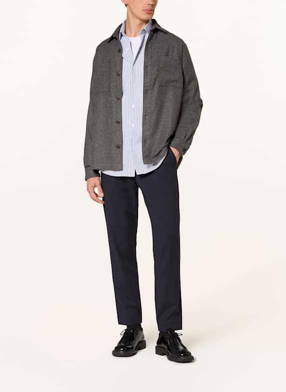 PAUL Broek Tapered Fit DONKERBLAUW