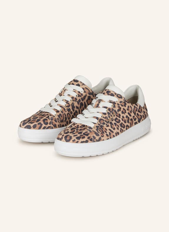 PETER KAISER Sneaker RIMINI HELLBRAUN/ BRAUN/ SCHWARZ