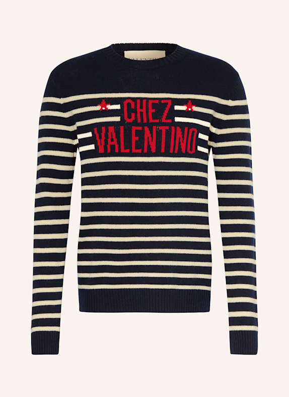 VALENTINO Sweater DYB ULTRAMARINE DARK BLUE/BURRO