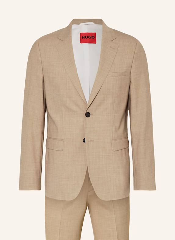HUGO Anzug ARTI-HESTEN Extra Slim Fit 269 MEDIUM BEIGE
