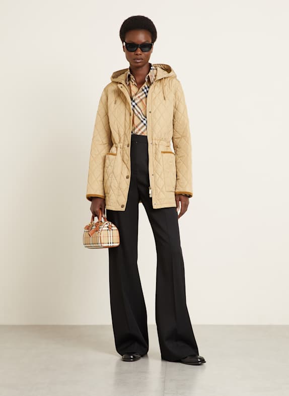 BURBERRY veste matelassée BEIGE