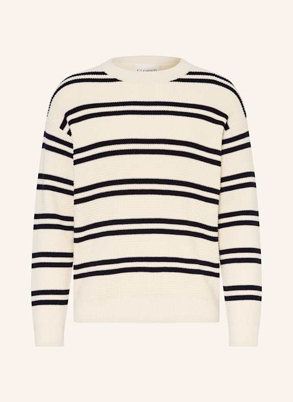 CLOSED Pullover ECRU/ DUNKELBLAU
