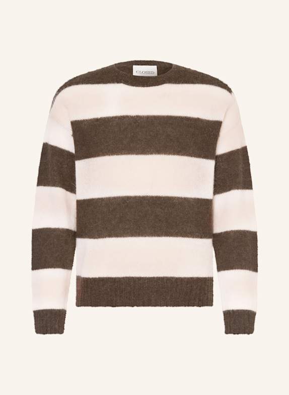 CLOSED Pullover ECRU/ DUNKELBRAUN