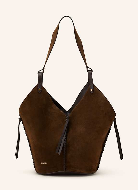 ISABEL MARANT Shopper TAMPA DARK BROWN