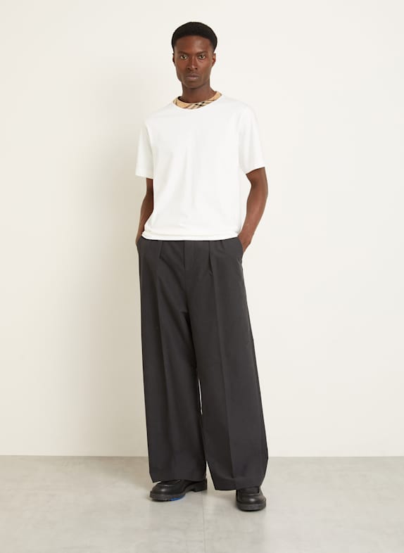 BURBERRY tricou ALB