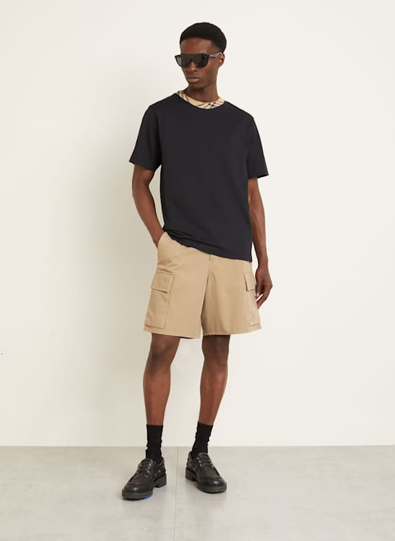 BURBERRY tricou NEGRU