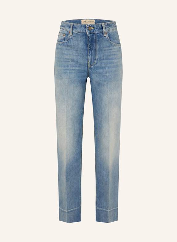 VALENTINO Straight jeans 558 MEDIUM BLUE DENIM