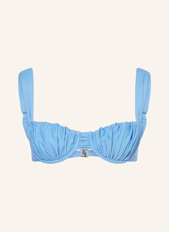 FAITHFULL THE BRAND Bügel-Bikini-Top EMILY HELLBLAU