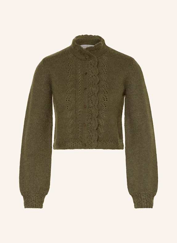 Johann & Johanna Strickjanker mit Mohair OLIV