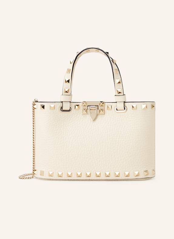 VALENTINO GARAVANI Torebka ROCKSTUD MINI KREMOWY